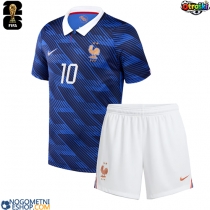 Otroški Nogometni dresi Francija Kylian Mbappe #10 Domači SP 2026 Kratek Rokav (+ Kratke hlače)